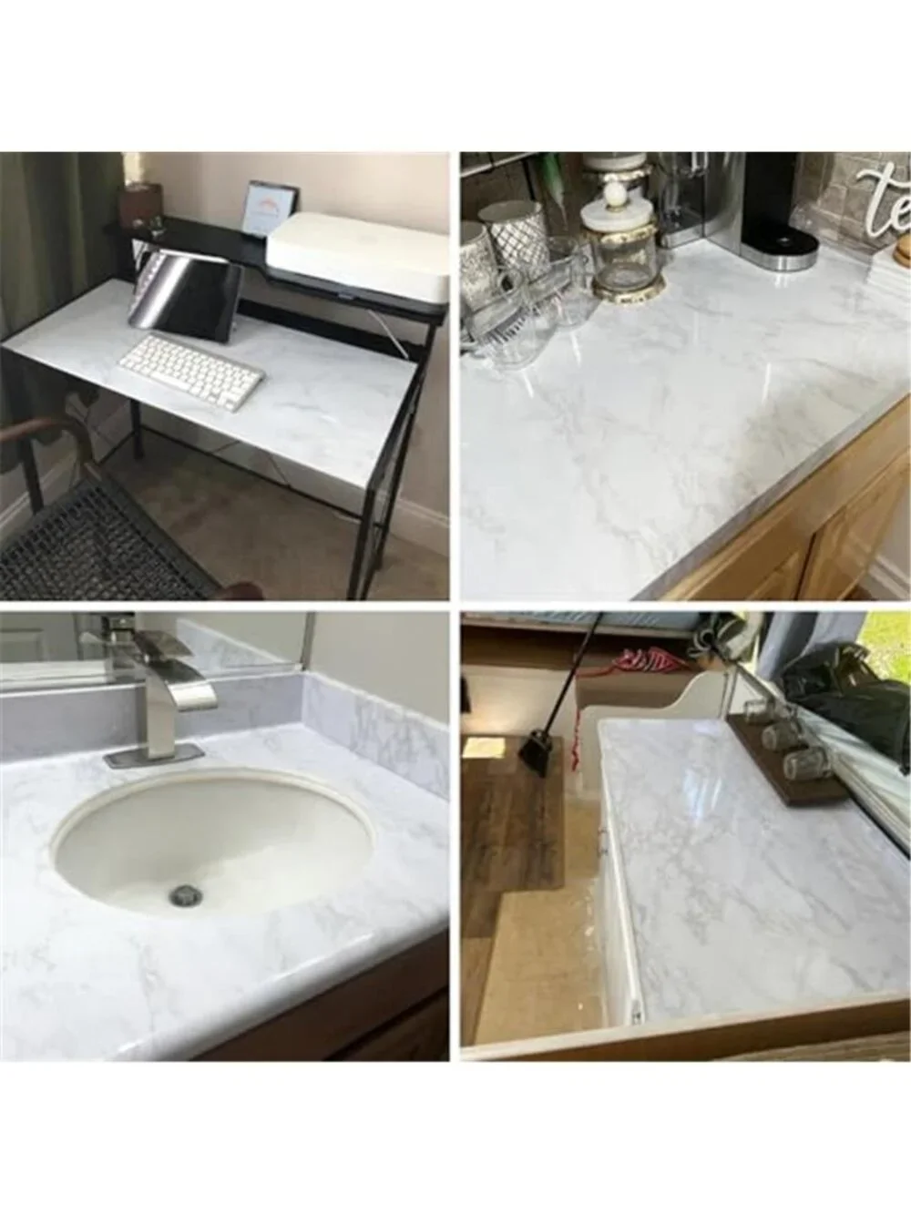Marble Contact Paper Peel And Stick Wallpaper Self Adhesive Removable Countertop